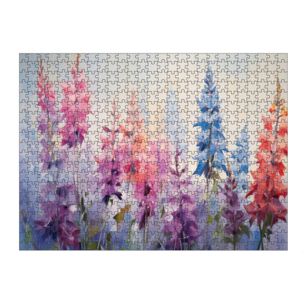 artboxONE Puzzle "Impressionistische Blumen" artboxONE - Natur,Floral