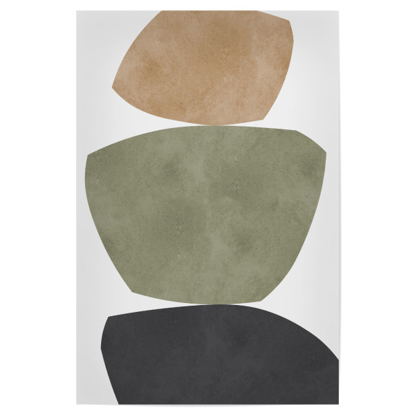 Poster "Expressionistische Formen F" artboxONE - Abstrakt,Geometrie