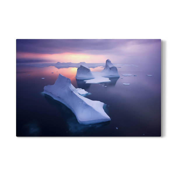 Galerie-Print "Eisberge von oben" 30x20 cm artboxONE