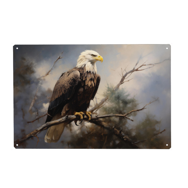 Holzbild "Amerikanischer Adler" artboxONE - Natur,Tiere