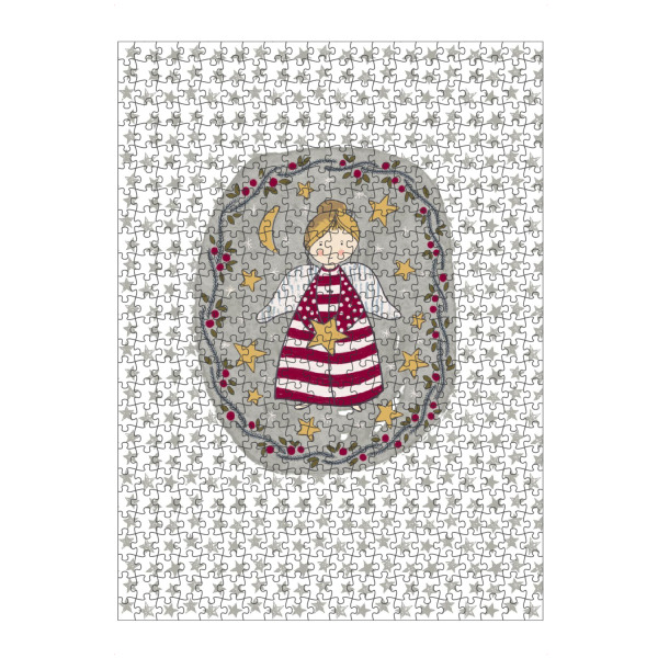 artboxONE Puzzle "Engel mit Stern" artboxONE - Weihnachten - Engel,Stern,Weihnachten,Flügel,Adventskalender,Kind - Bild engel