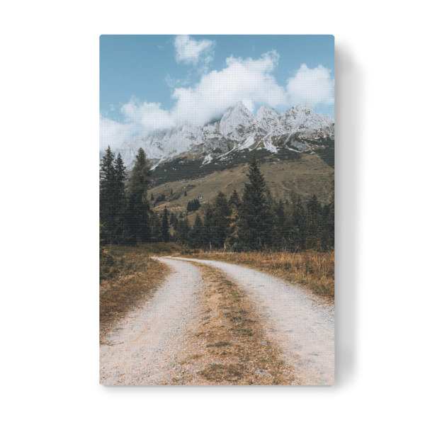 Leinwandbild "I'm on my Way" artboxONE - Natur,Reise,Reise / Länder - Mountain,Berg,Weg,Way,Hiking,Trail,Wandern,Austria,österreich