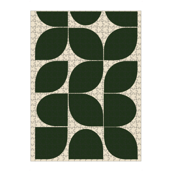 Puzzle Ravensburger "Bauhaus Geometrisch" artboxONE - Städte / Berlin,Typografie,Abstrakt,Geometrie