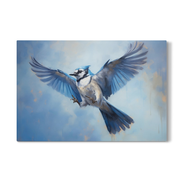 Galerie-Print "Fliegender Blauhäher" 30x20 cm artboxONE