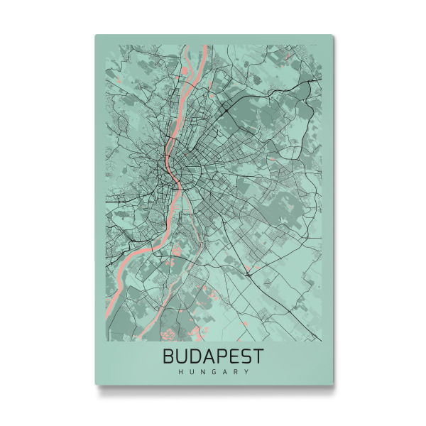 Galerie-Print "Stadt Budapest Ungarn" 30x20 cm artboxONE