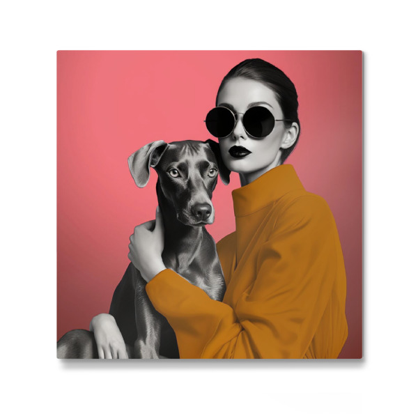 Galerie-Print "PFOTEN & PORTRÄT" 30x30 cm artboxONE