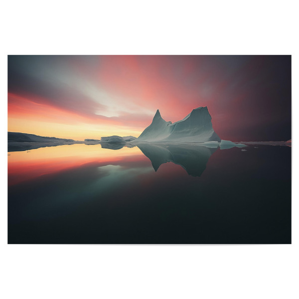 Poster "Eisberge in Grönland" artboxONE - Natur,Reise / Strand und Meer
