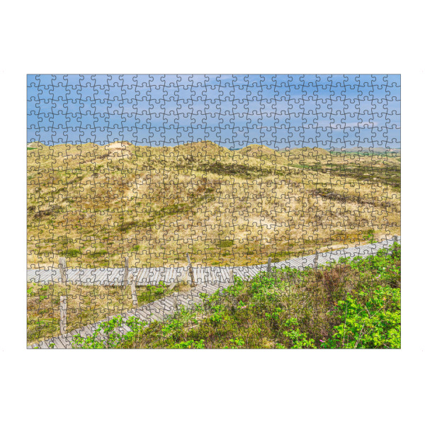 Puzzle Ravensburger "Dünen und Gras auf Amrum" artboxONE - Natur,Reise