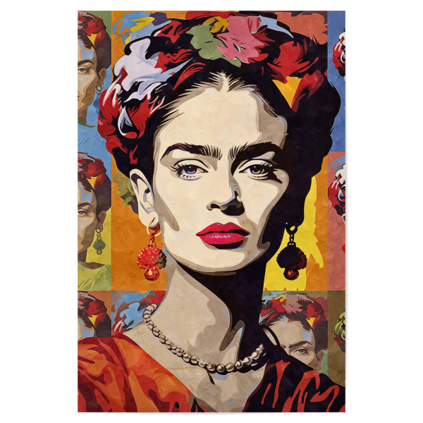 Poster "Frida Kahlo Pop Art" artboxONE - Menschen