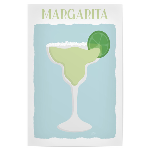 Poster "Eine Margarita" artboxONE - Essen & Trinken / Alkohol - Margarita,Getränk,Alkohol,Limette,Cocktail