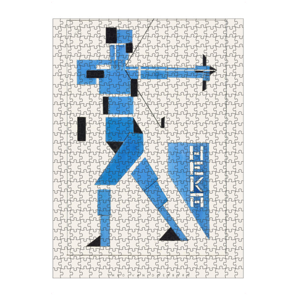 artboxONE Puzzle "Van Doesburg - Exhibition Design" artboxONE - Typografie,Abstrakt,Geometrie