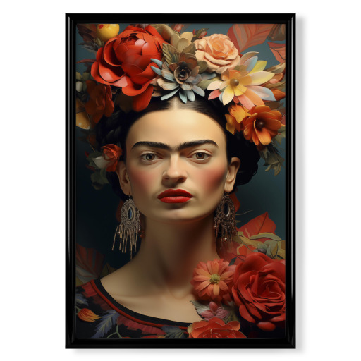 Frida Kahlo Haarblumen