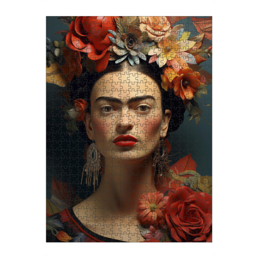 Frida Kahlo Haarblumen