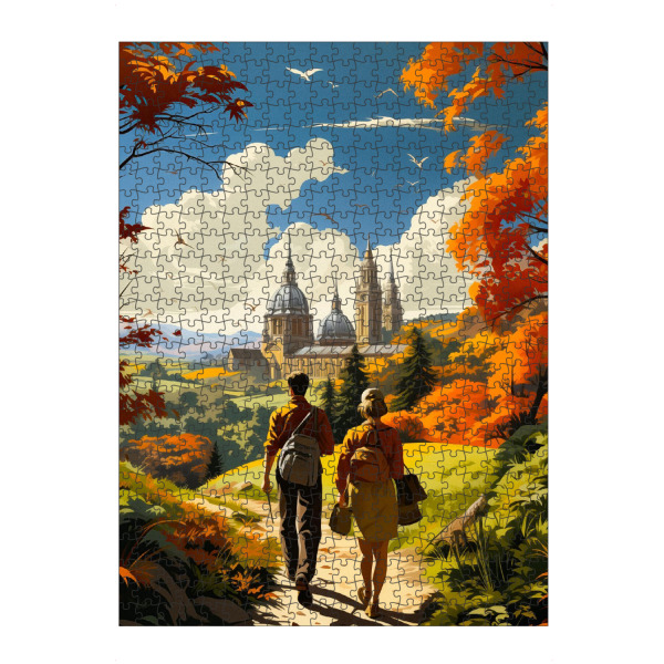 artboxONE Puzzle "Ein Oxford-Abenteuer" artboxONE - Städte,Natur,Liebe