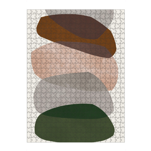 Puzzle Ravensburger "Ausdrucksstarker Boho B" artboxONE - Abstrakt,Geometrie