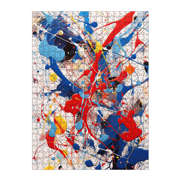 Puzzle Ravensburger "Abstrakte expressionistische Kunst" artboxONE - Abstrakt