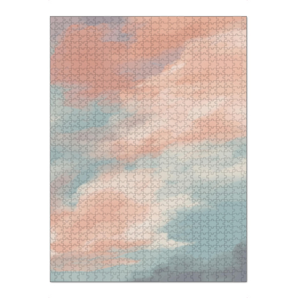 Puzzle Ravensburger "Rosa Wolken" artboxONE - Natur,Abstrakt