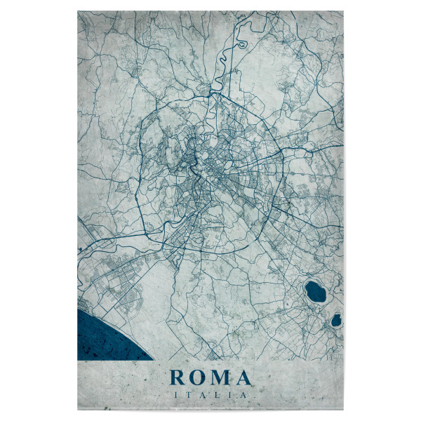 Poster 30x20 cm "Rome Vintage City Map" artboxONE - Städte / Rom,Kartografie