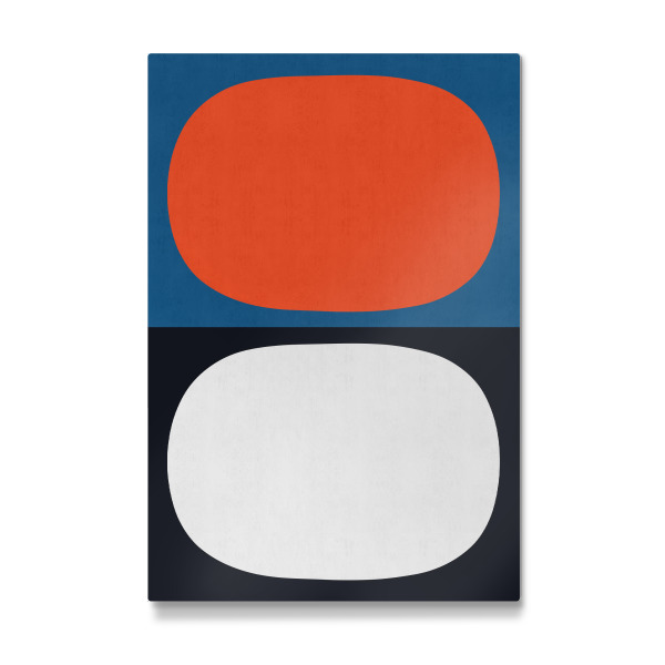 Galerie-Print "Blaue und rote Kunst G" 30x20 cm artboxONE