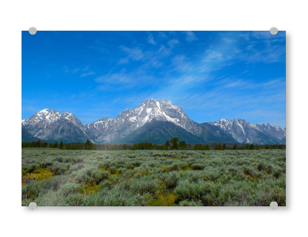 Acrylglasbild "Der Grand Teton Nationalpark" artboxONE - Natur,Reise,Reise / Länder