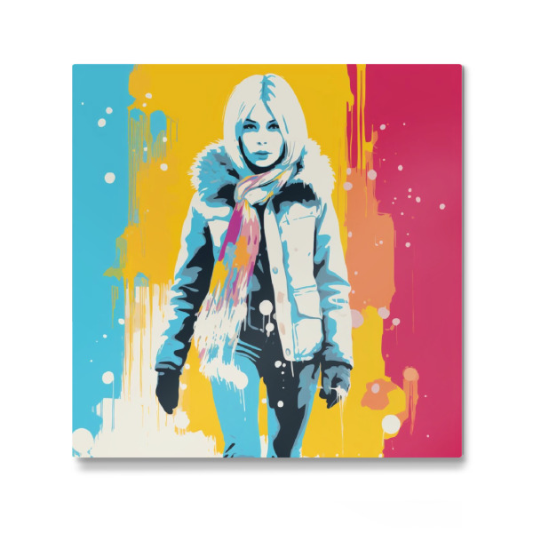 Galerie-Print "WINTERSPAZIERGANG" 30x30 cm artboxONE