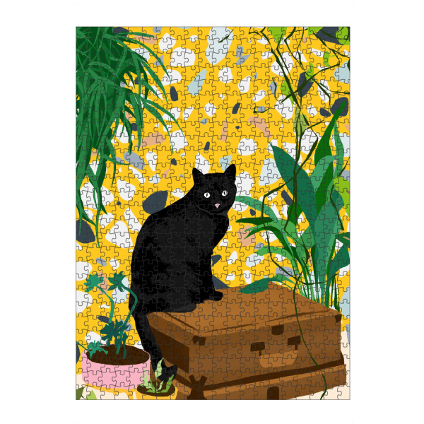 Puzzle Ravensburger "Urban Jungle Cat" artboxONE - Natur,Tiere