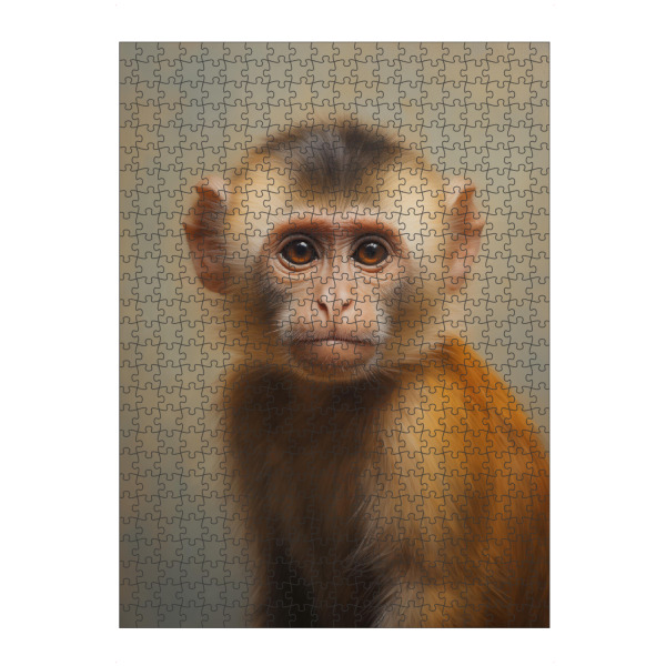 artboxONE Puzzle "Kapuzineraffen-Porträt" artboxONE - Natur,Tiere