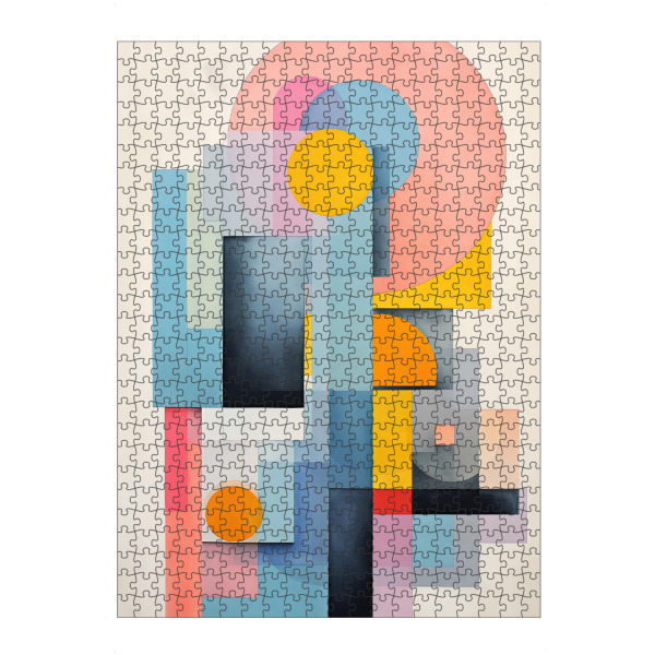 artboxONE Puzzle "Pastellgeometrie" artboxONE - Abstrakt,Geometrie