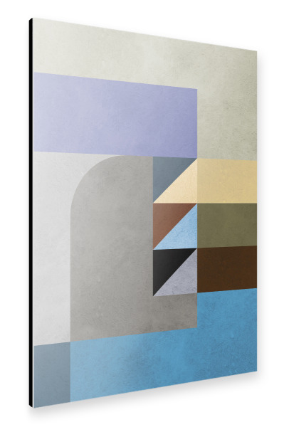 Alu-Dibond "Modernes und geometrisches C" 30x20 cm artboxONE