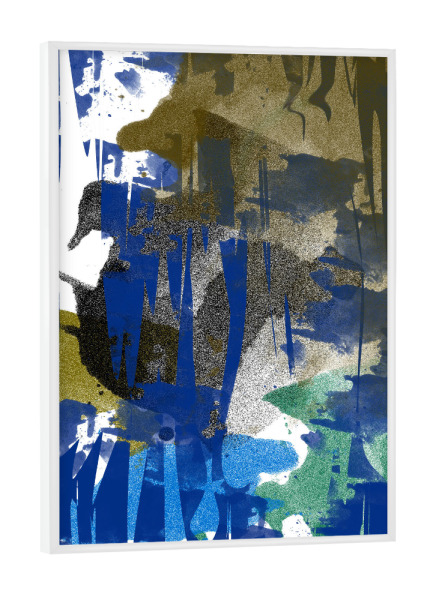 Poster mit weißem Rahmen "Ein schönes Durcheinander" artboxONE - Abstrakt