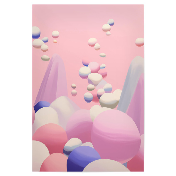 Poster "Candyland" artboxONE - Abstrakt,Architektur,Geometrie