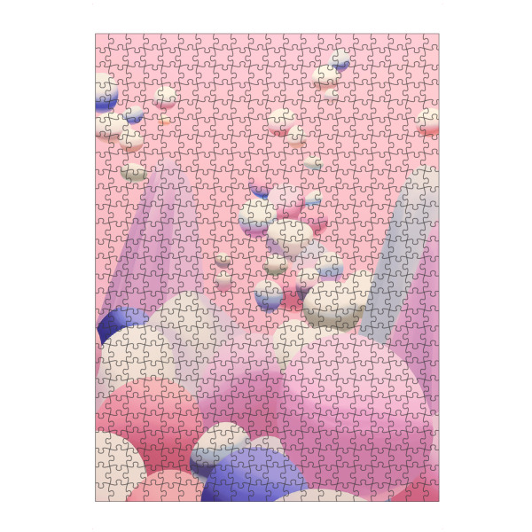 Puzzle Ravensburger "Candyland" artboxONE - Abstrakt,Architektur,Geometrie