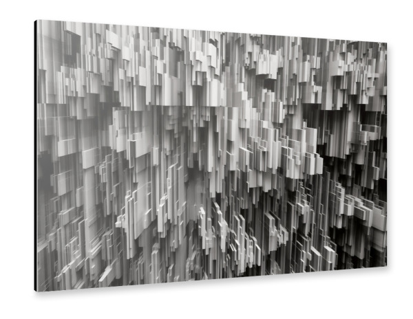 Alu-Dibond "Futuristische Welt" 30x20 cm artboxONE