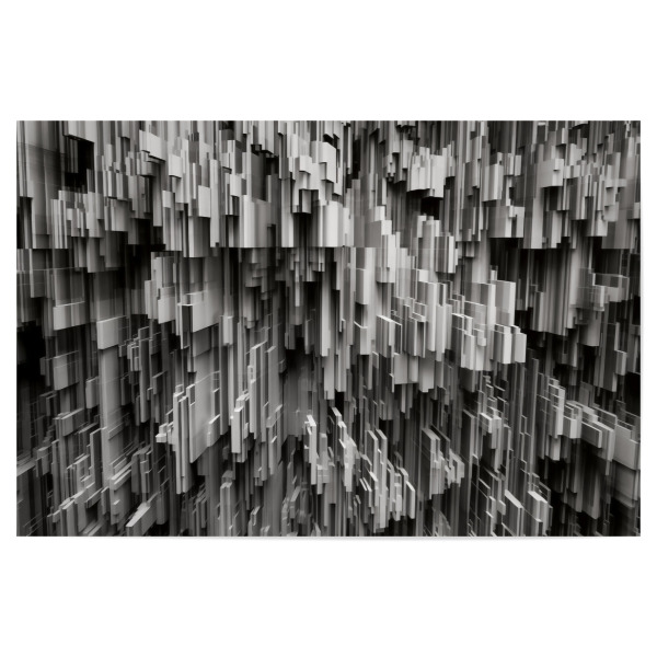 Poster 30x20 cm "Futuristische Welt" artboxONE - Abstrakt,Architektur,Geometrie