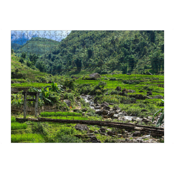 artboxONE Puzzle "Die Landschaft bei Sapa" artboxONE - Natur,Reise / Asien