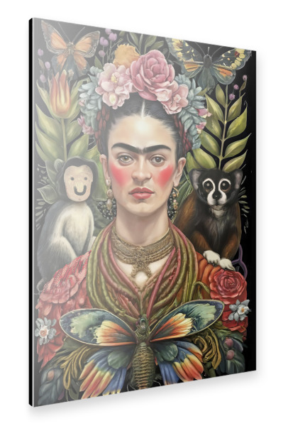 Alu-Dibond "Frida kahlo surreal" 30x20 cm artboxONE