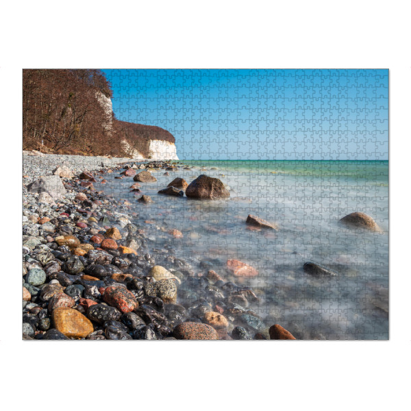 Puzzle Ravensburger "Kreidefelsen und Küstenwald" artboxONE - Natur,Reise,Reise / Strand und Meer