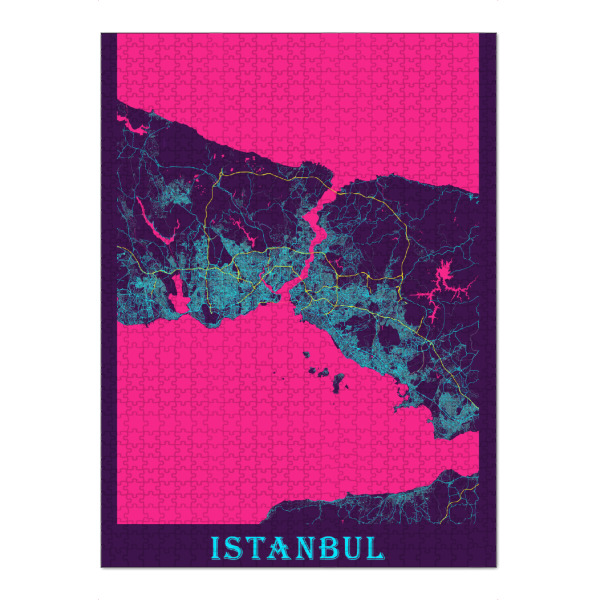 Puzzle Ravensburger "Istanbul City" artboxONE - Städte / Istanbul,Kartografie