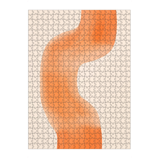 artboxONE Puzzle "Peach street" artboxONE - Abstrakt,Geometrie