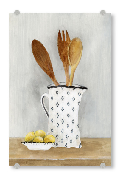 Acrylglasbild "Fortsetzung - Cottage Kitchen" artboxONE - Essen & Trinken,Essen & Trinken / Obst & Gemüse