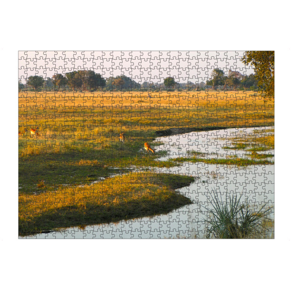artboxONE Puzzle "Moremi Game Reserve" artboxONE - Natur,Reise,Tiere,Reise / Afrika