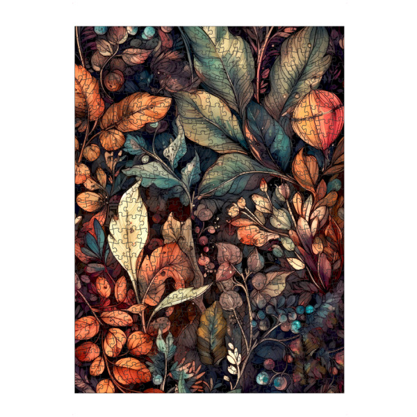 artboxONE Puzzle "Blumen und Blätter N" artboxONE - Natur,Floral - Natur,Blumen,Blumen,Botanische,Blätter,Blatt,Blumen,Garten - Bild natur