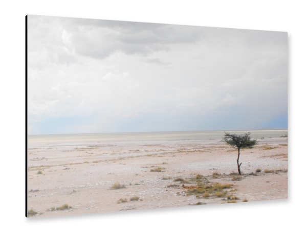 Alu-Dibond "Die Etoscha-Salzpfanne" 30x20 cm artboxONE