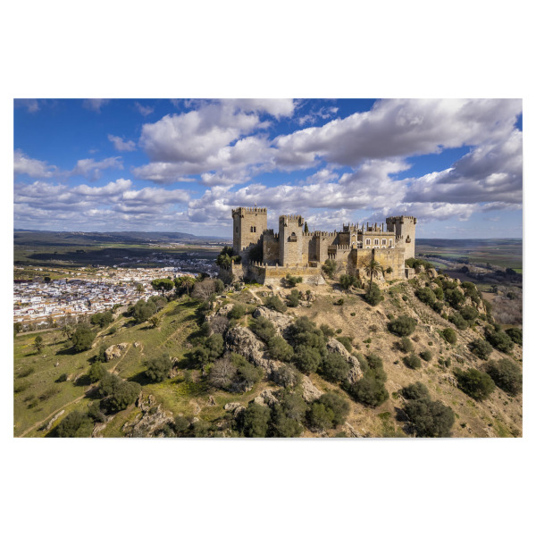 Poster "Castillo de Almodóvar del Río" artboxONE - Natur,Reise,Architektur - Burg,Castillo de almodóvar del río,Andalusien,Spanien,Architektur,Natur