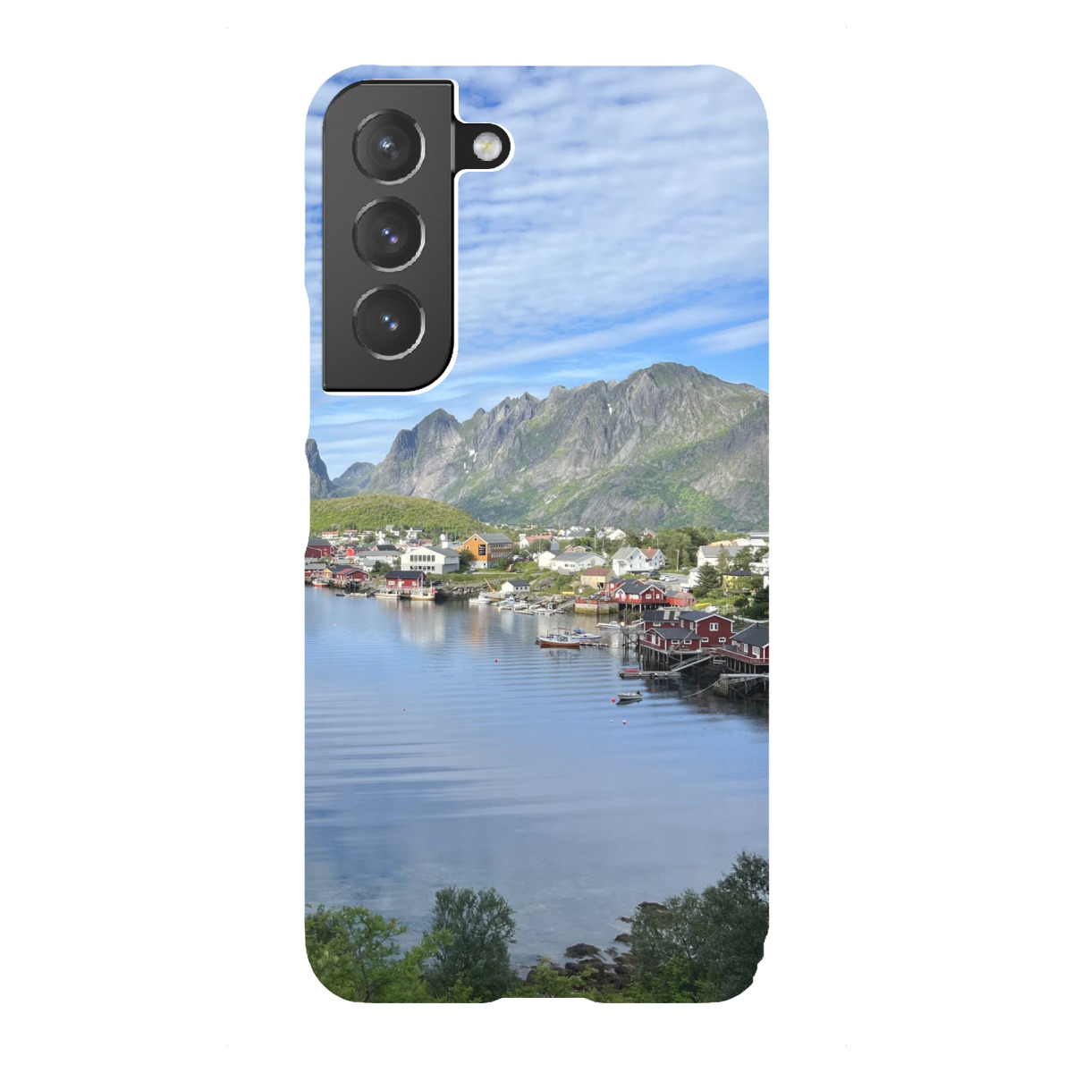 Samsung Galaxy "Lofoten Reine" Premium-Case Handyhülle artboxONE