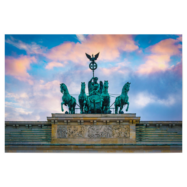 Poster 30x20 cm "Quadriga in Berlin" artboxONE - Städte / Berlin,Reise,Architektur