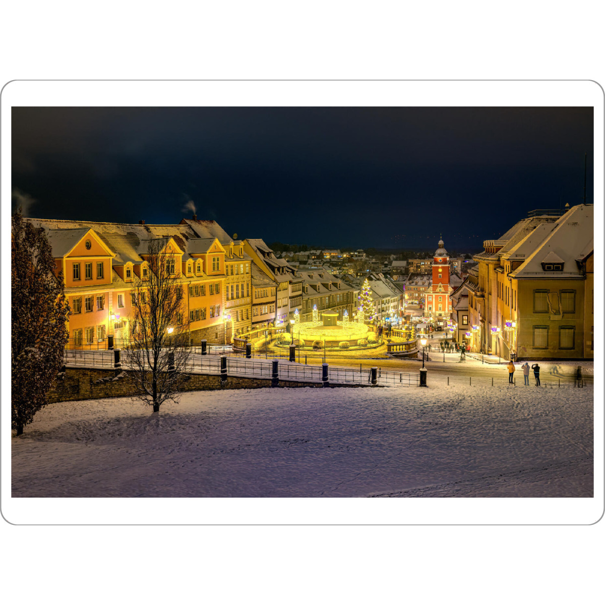 Tischset "Winter in Gotha" artboxONE - Architektur