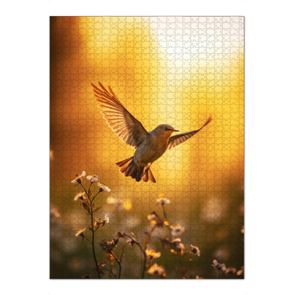 Puzzle Ravensburger "Niedlicher fliegender Vogel" artboxONE - Natur,Tiere
