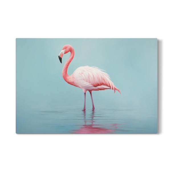 Galerie-Print "Ölgemälde von Flamingo" 30x20 cm artboxONE