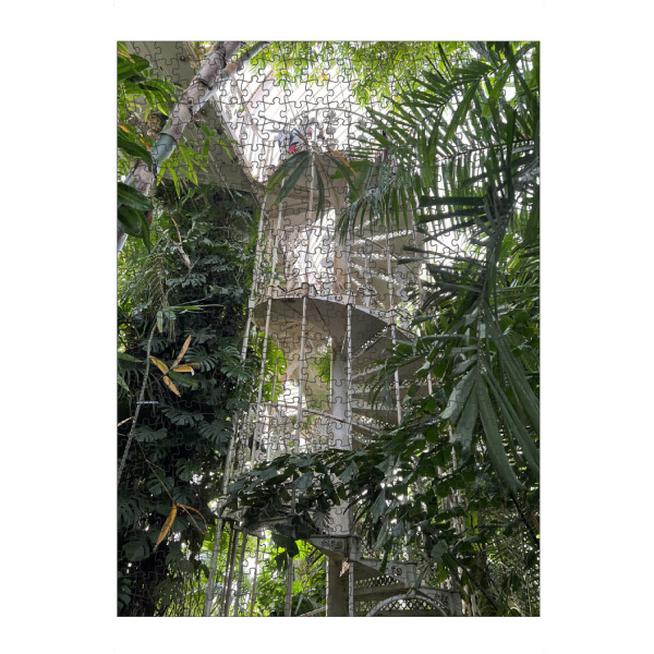 Puzzle Ravensburger "KEW Botanischer Garten Tropen" artboxONE - Natur,Architektur,Geometrie,Fashion